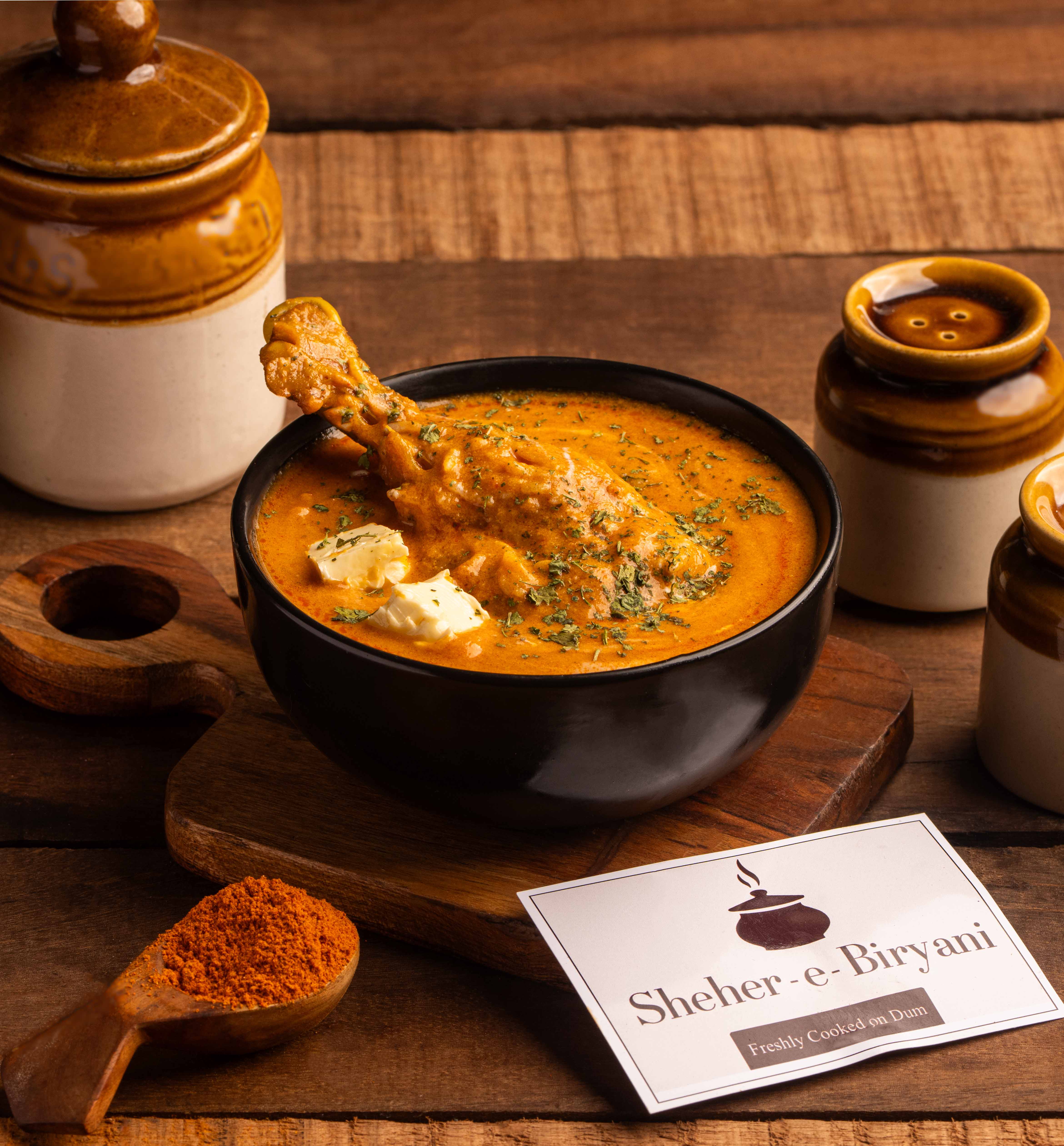 Rich and creamy Mughlai Butter Chicken Makhani