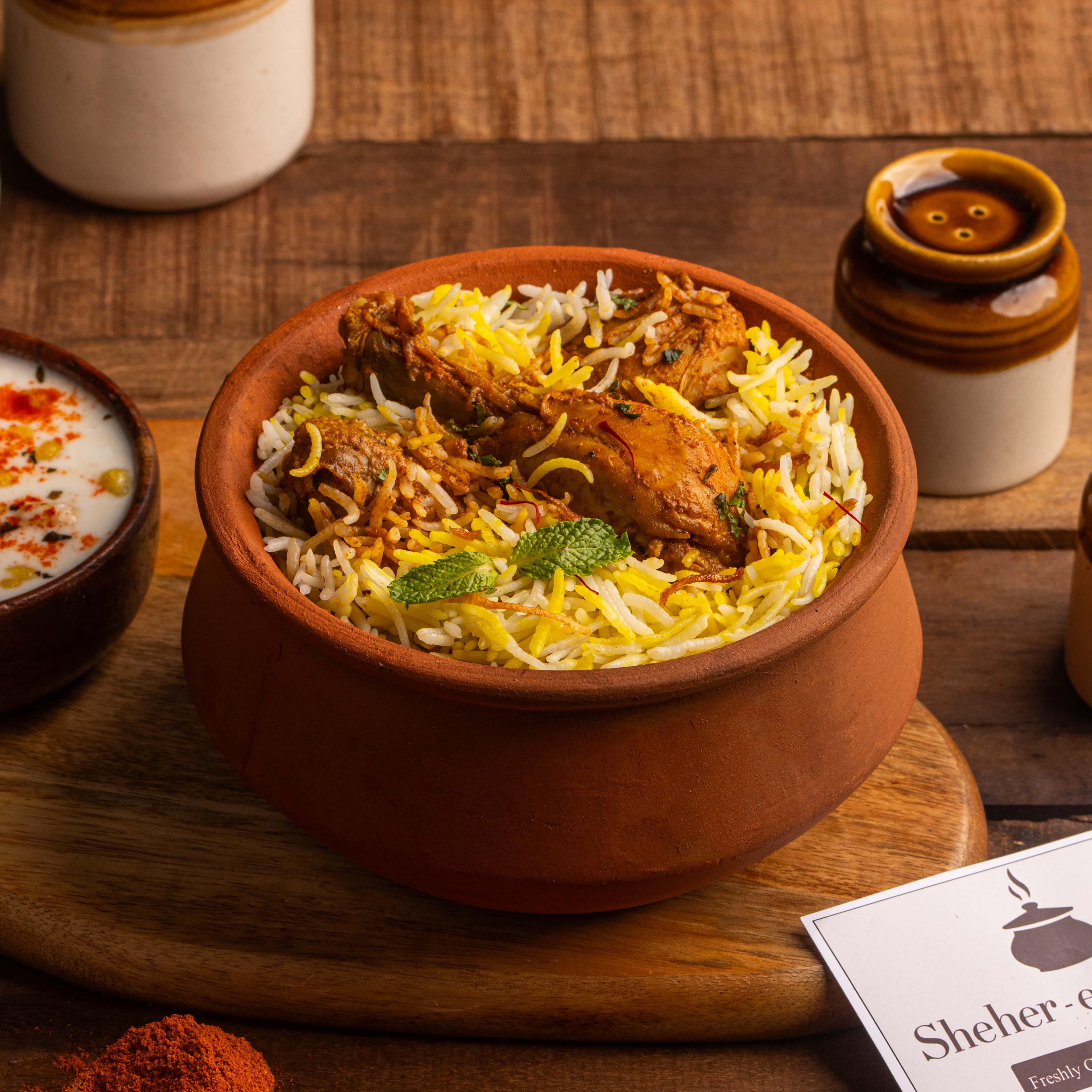 Authentic Hyderabadi Matka Biryani