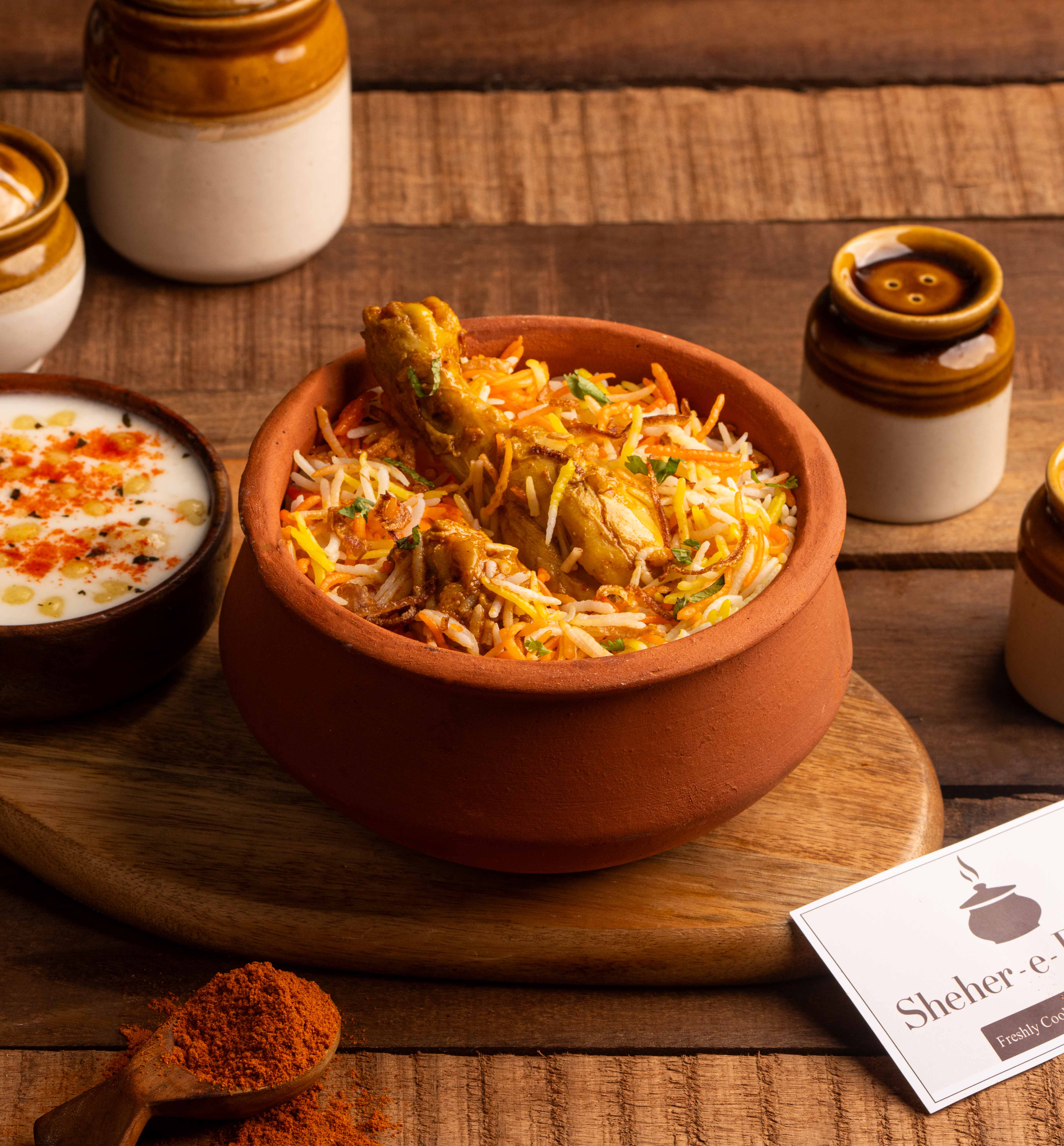 Aromatic Awadhi Lucknowi Dum Biryani